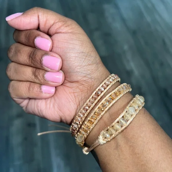 Victoria Emerson Beaded Wrap Bracelets - Picture 3 of 8